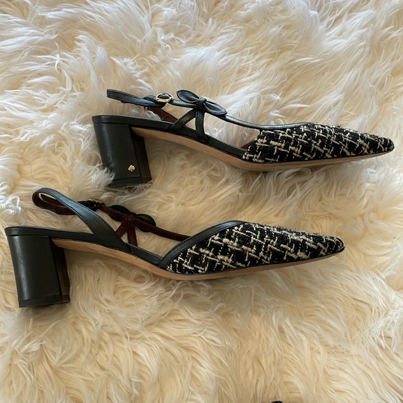Kate Spade Midge Bow 2 timeless tweed pump - Picture 4 of 6